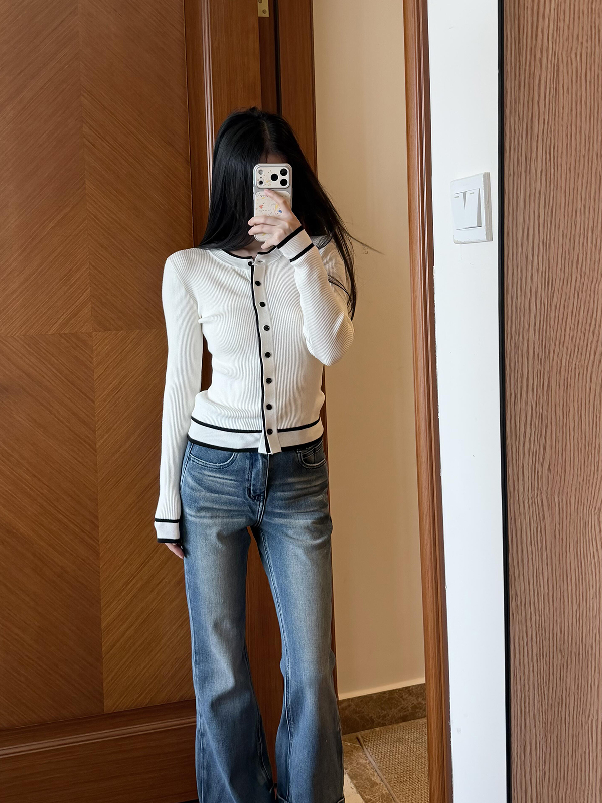 French Style Knit Cardigan Women's Fall Lazy Soft Base Layer Top - Style 5cd272 - Image 4